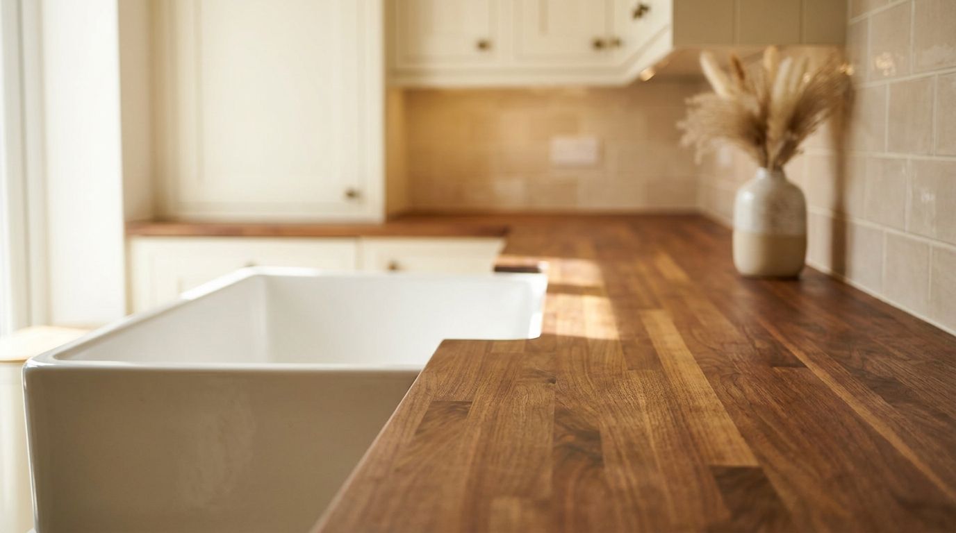 Butcher block & wood