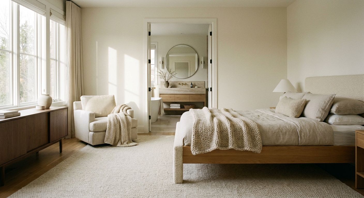Multi-room remodel with a new primary suite