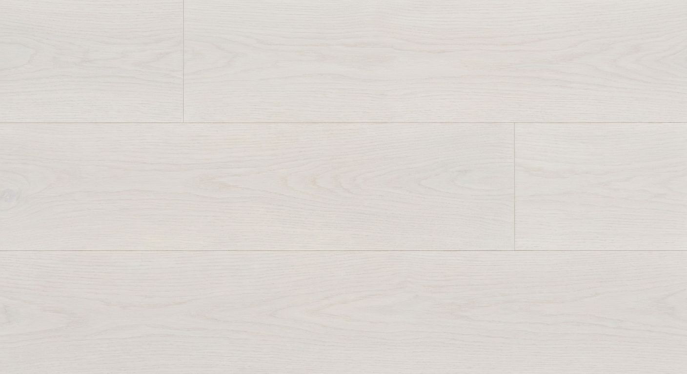 Whitewashed wood flooring with a pale white-tinted finish.