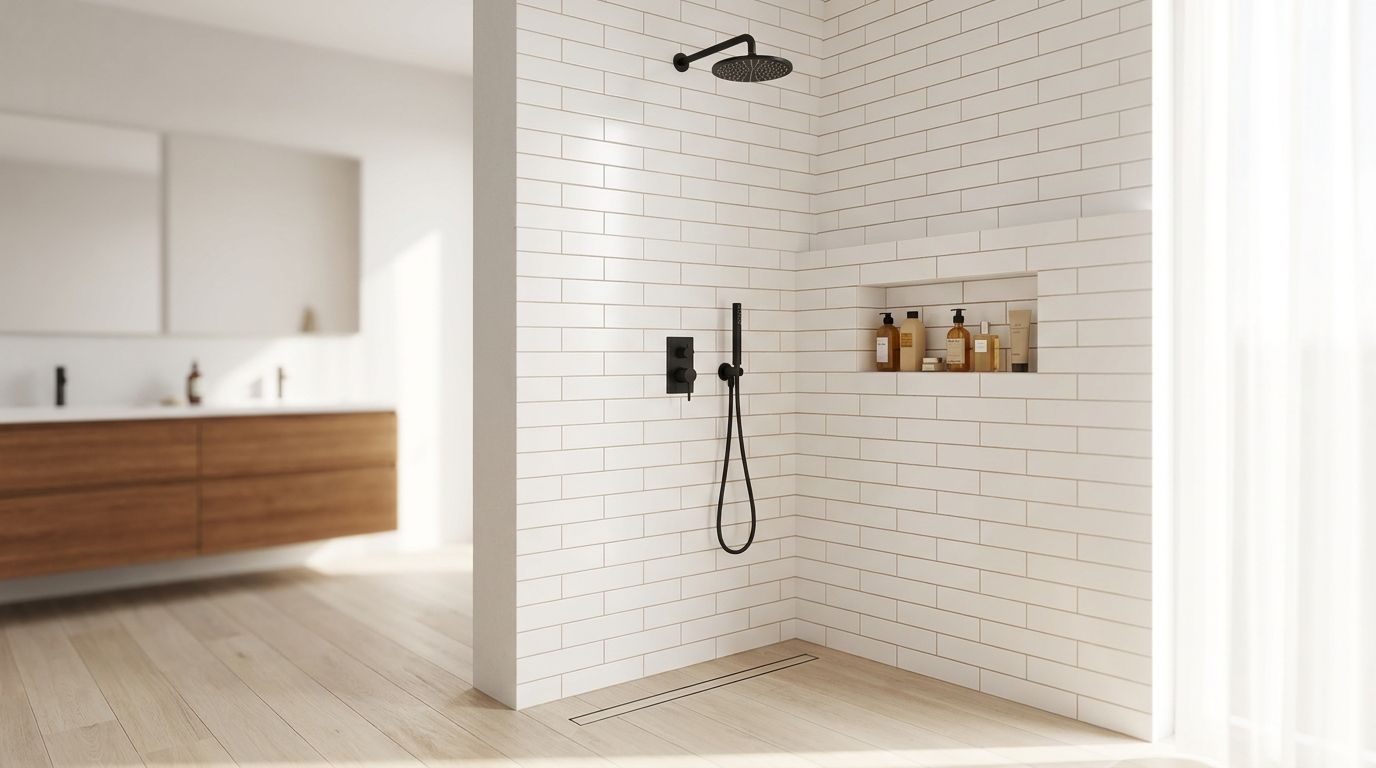 Bathroom walls & showers