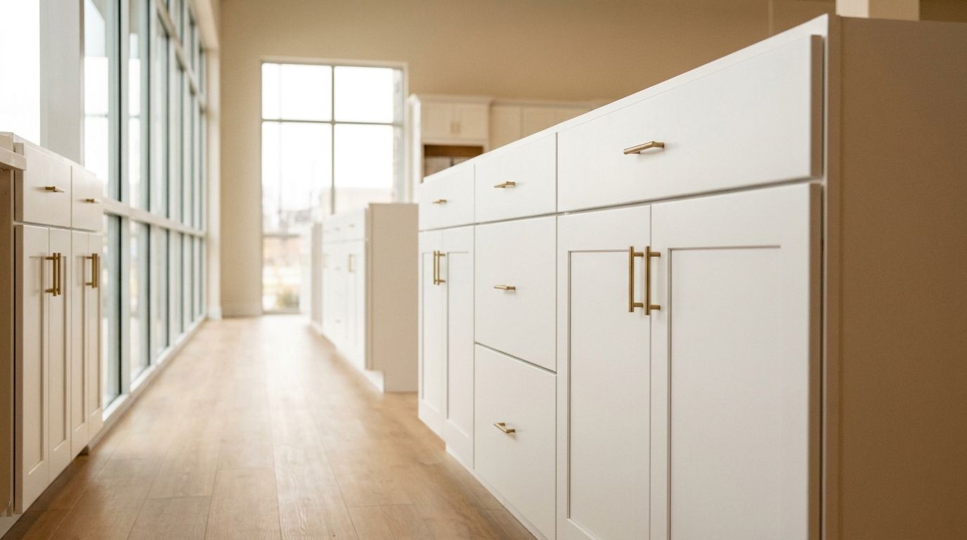 Stock cabinets