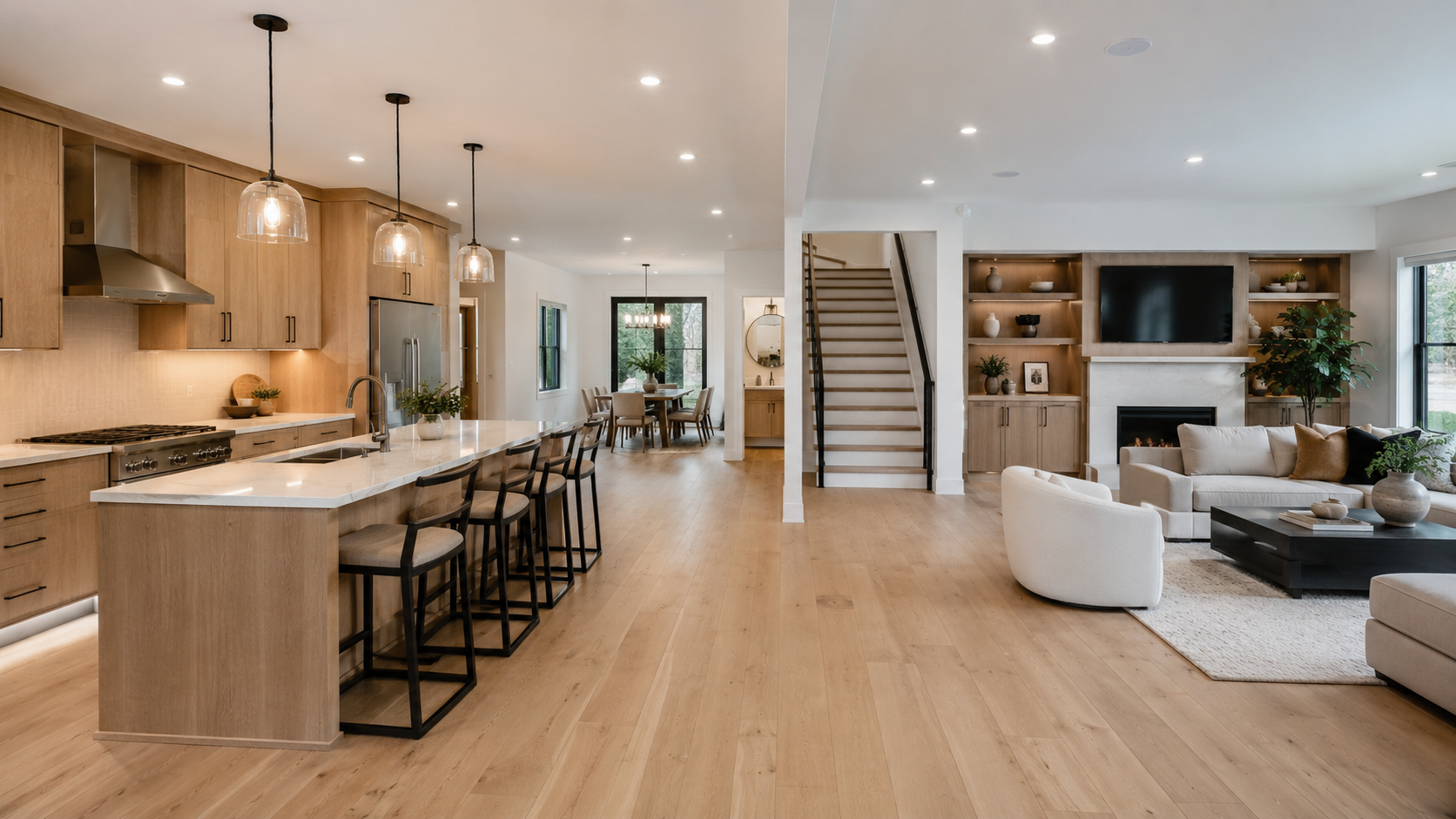 Multi-room remodel